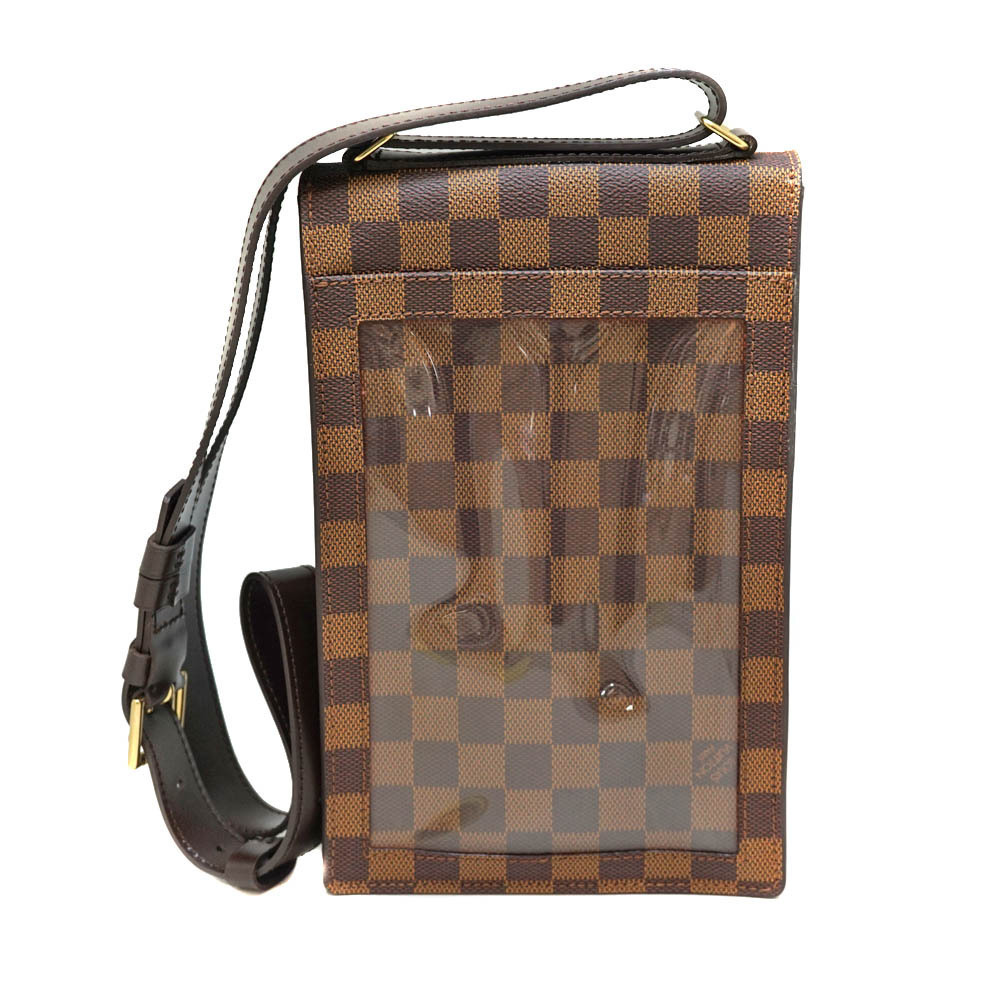 Louis Vuitton Bag Shoulder Brown Portobello Damier